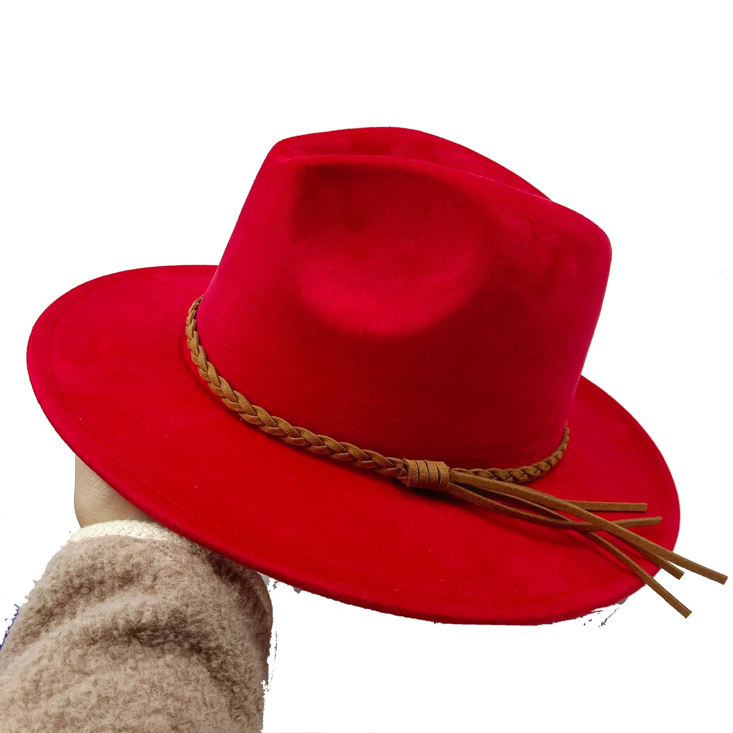 Suede Fedora Men's and Women's