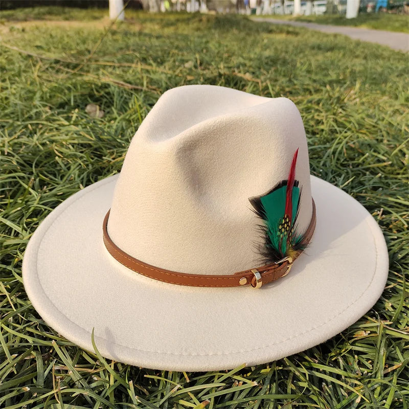 Suede Fedora Men's and Women's