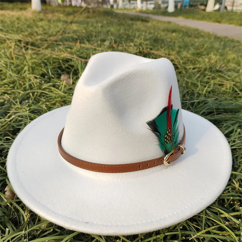 Suede Fedora Men's and Women's