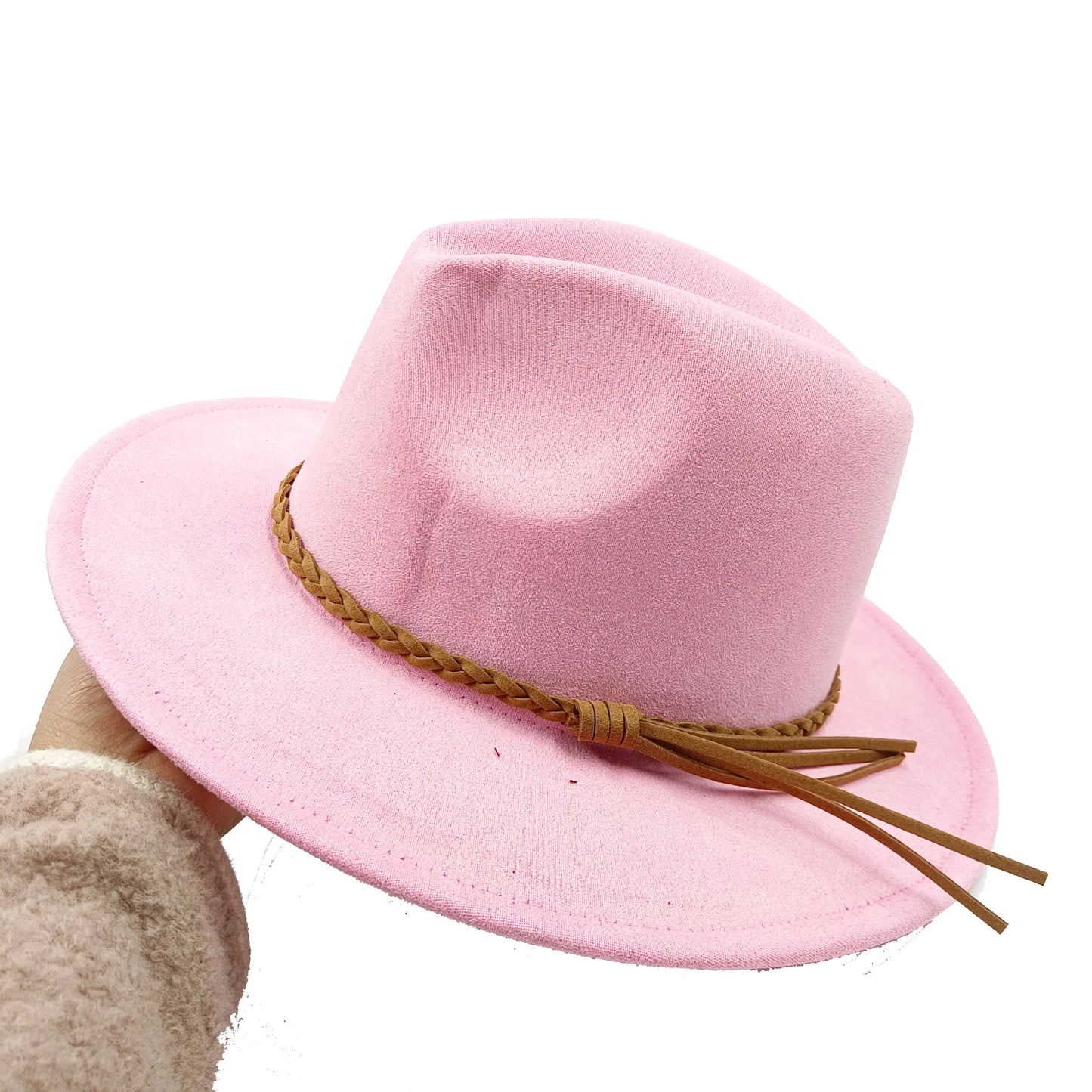 Suede Fedora Men's and Women's