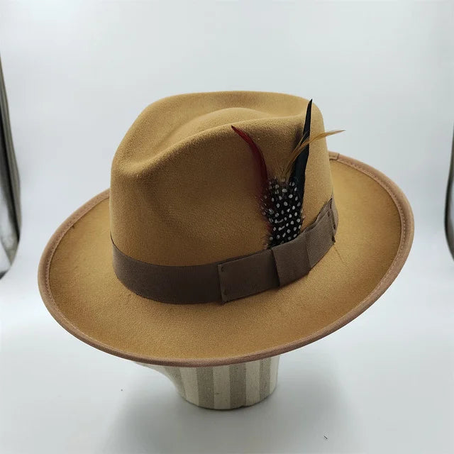 Suede Fedora Men's and Women's