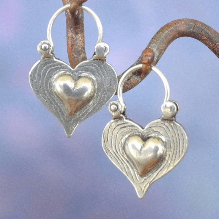 Simple Geometric Gypsy Curved Metal Ear Ring