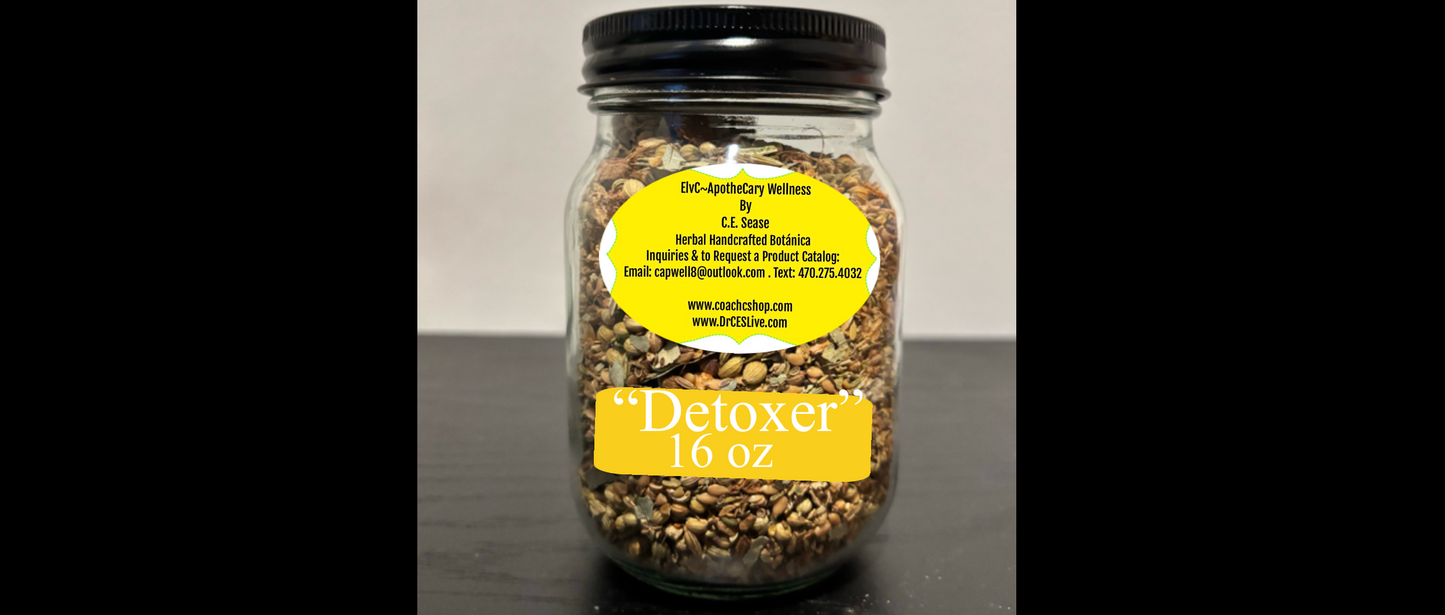 Detox Tea.  ElvC~Apothecary Wellness Botannica