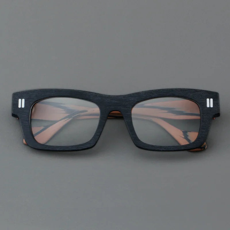 Retro Thick Customized Optical Prescription Anti Blue Ray Eyeglasses Sunglasses