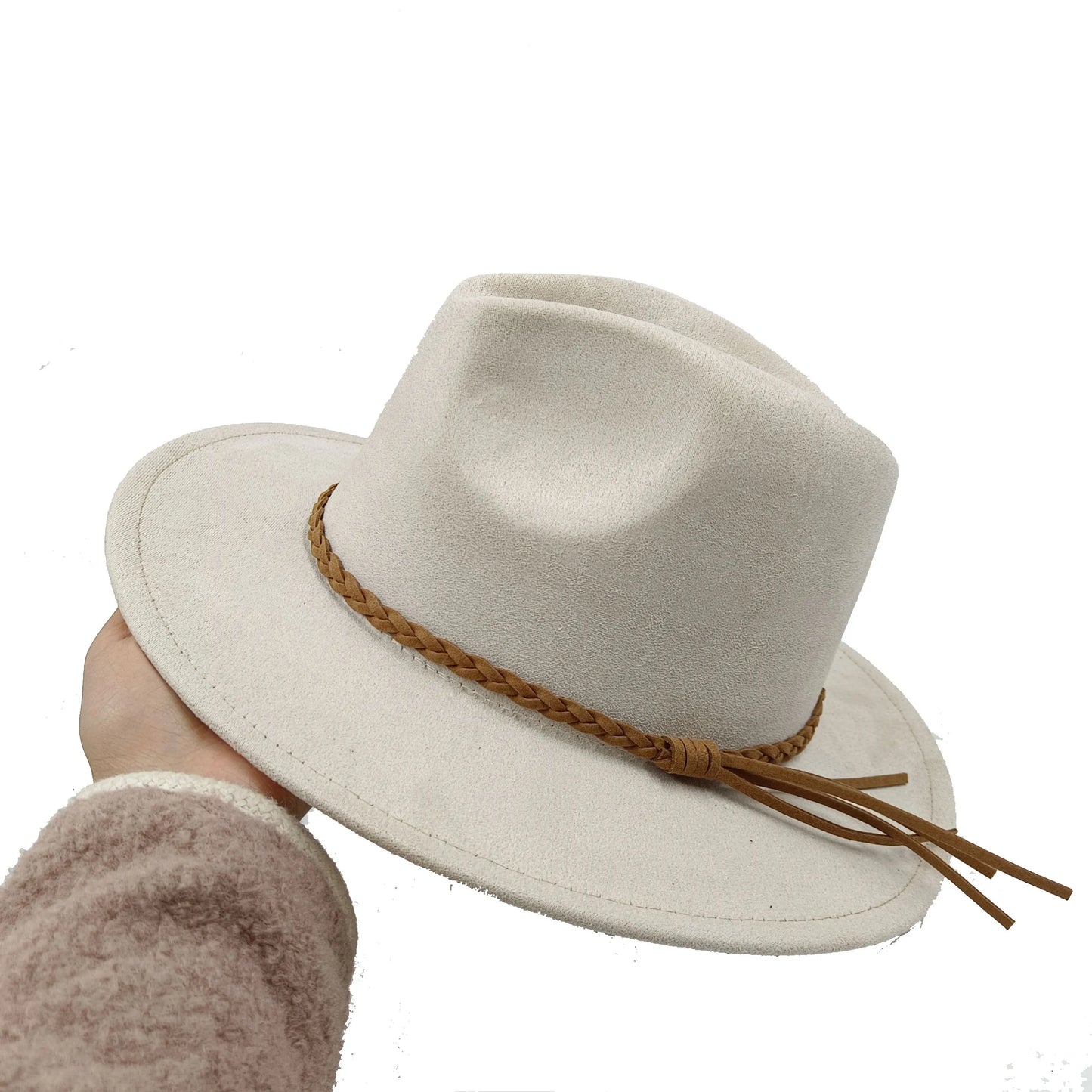 Suede Fedora Men's and Women's