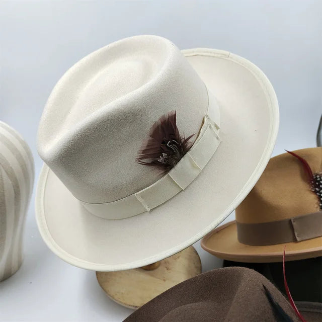 Suede Fedora Men's and Women's