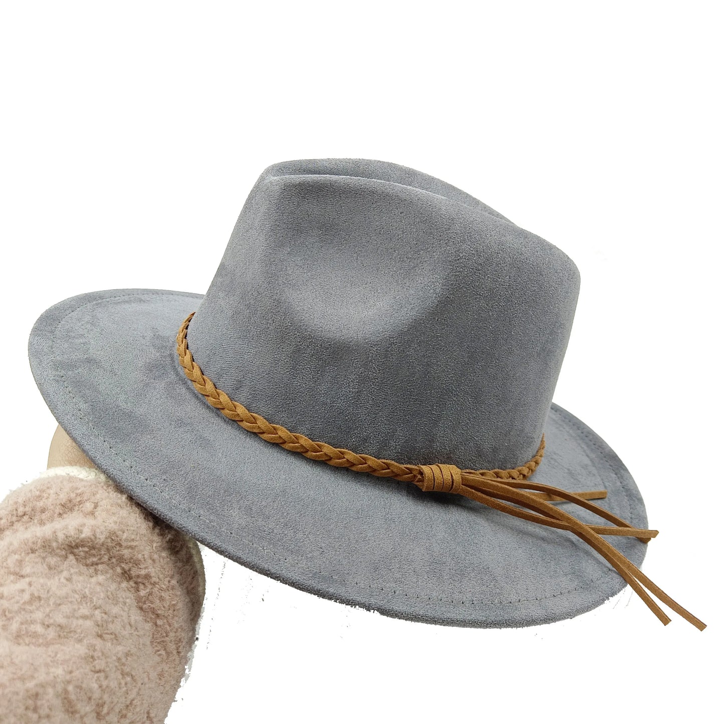 Suede Fedora Men's and Women's