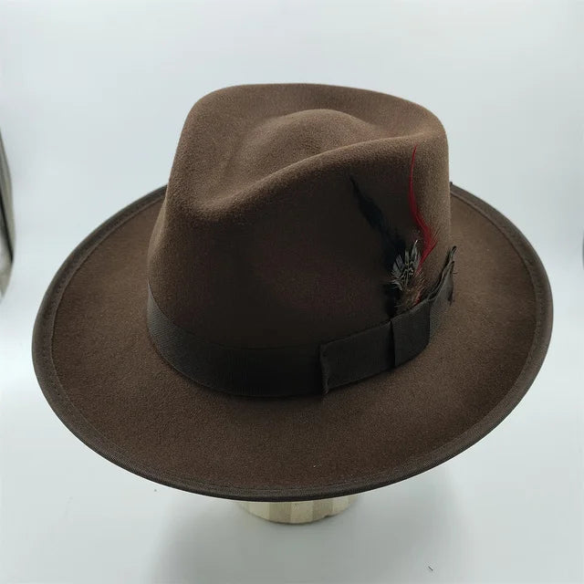 Suede Fedora Men's and Women's