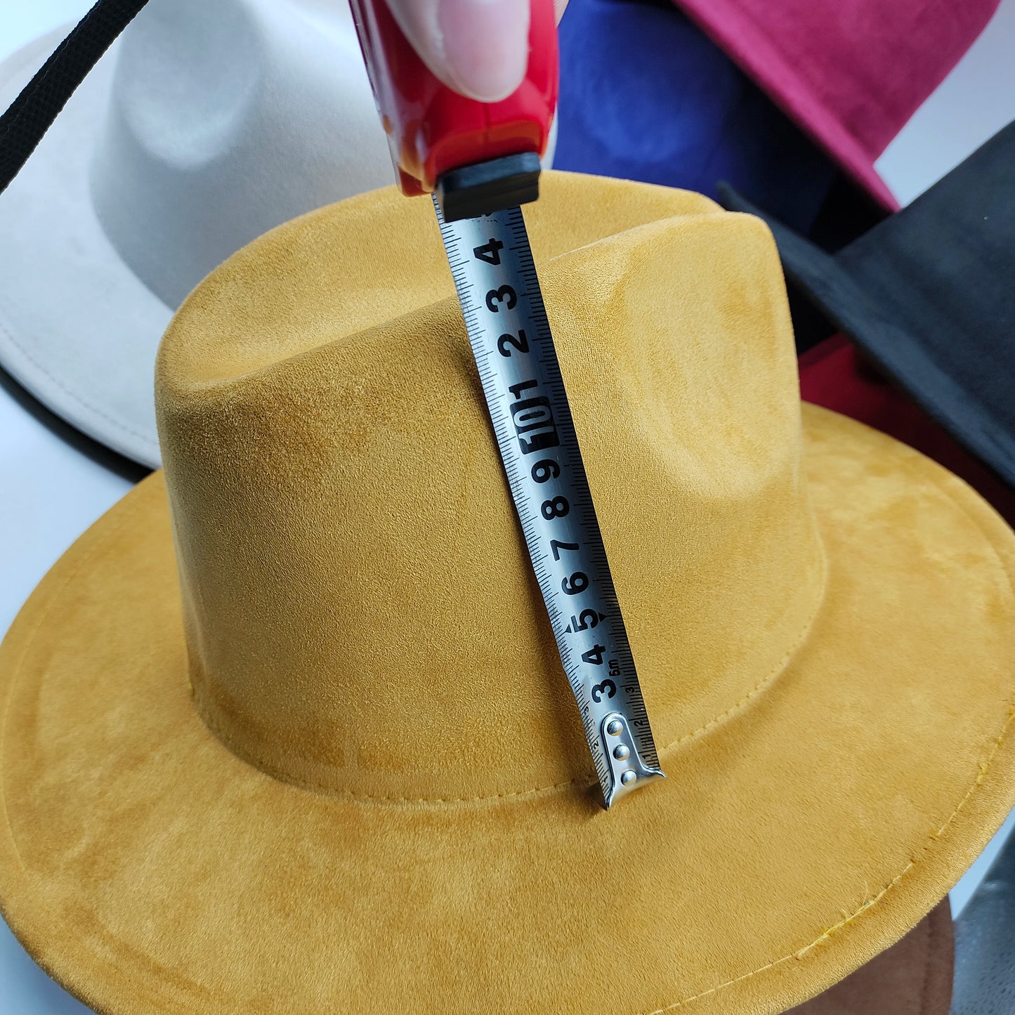 Suede Fedora Men's and Women's