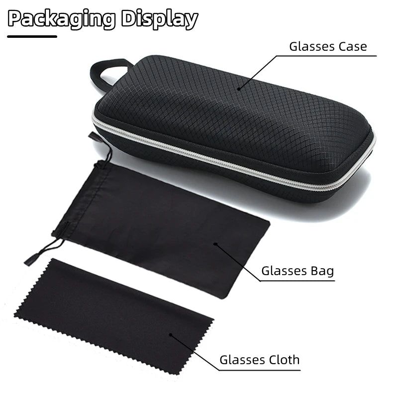 Retro Thick Customized Optical Prescription Anti Blue Ray Eyeglasses Sunglasses