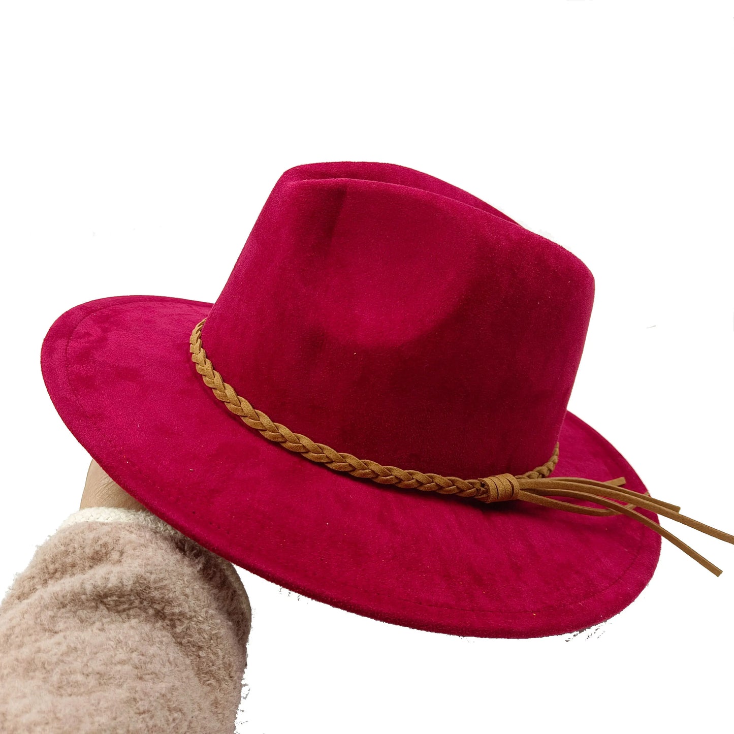 Suede Fedora Men's and Women's