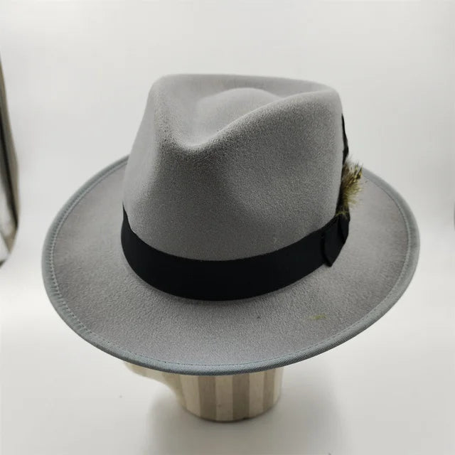 Suede Fedora Men's and Women's