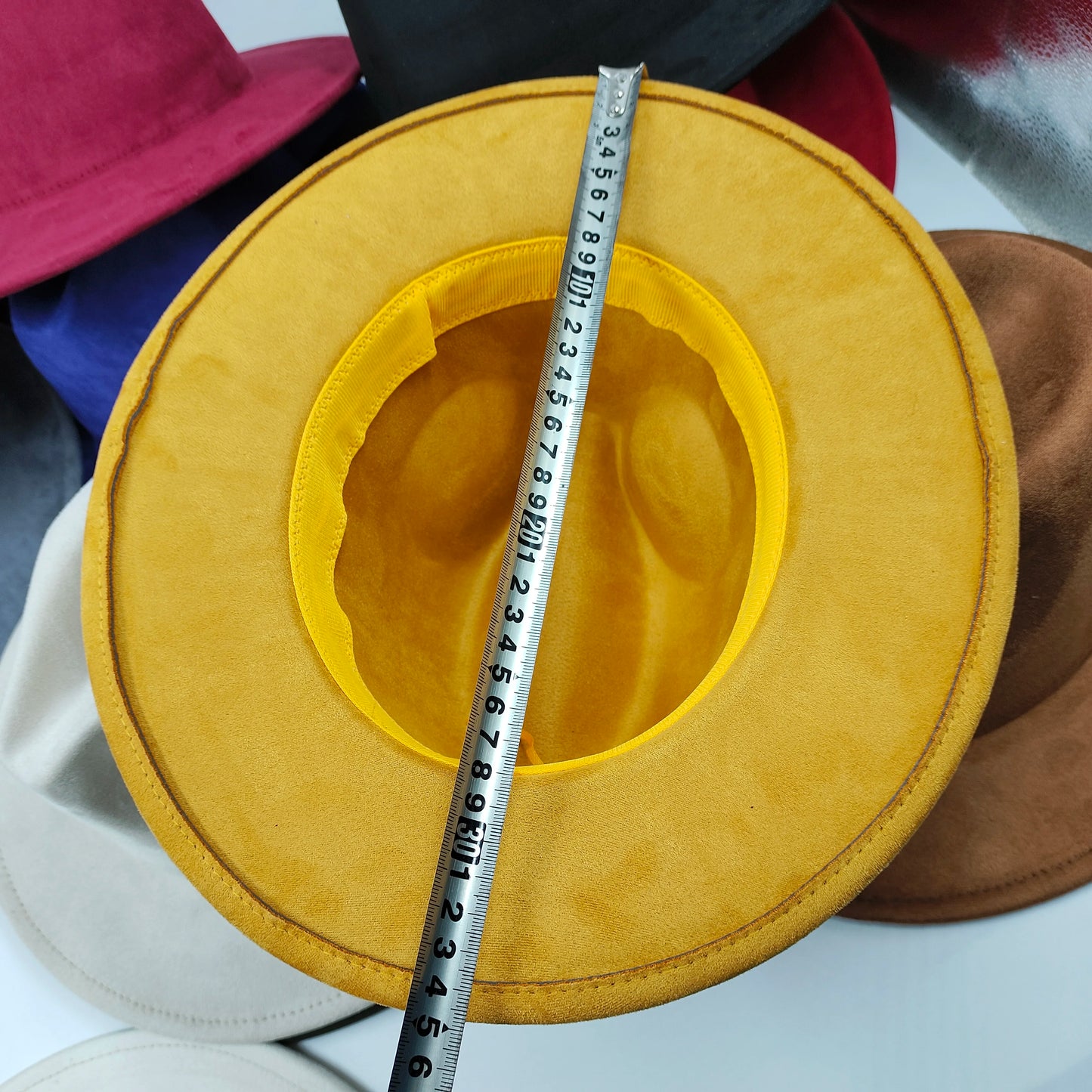 Suede Fedora Men's and Women's