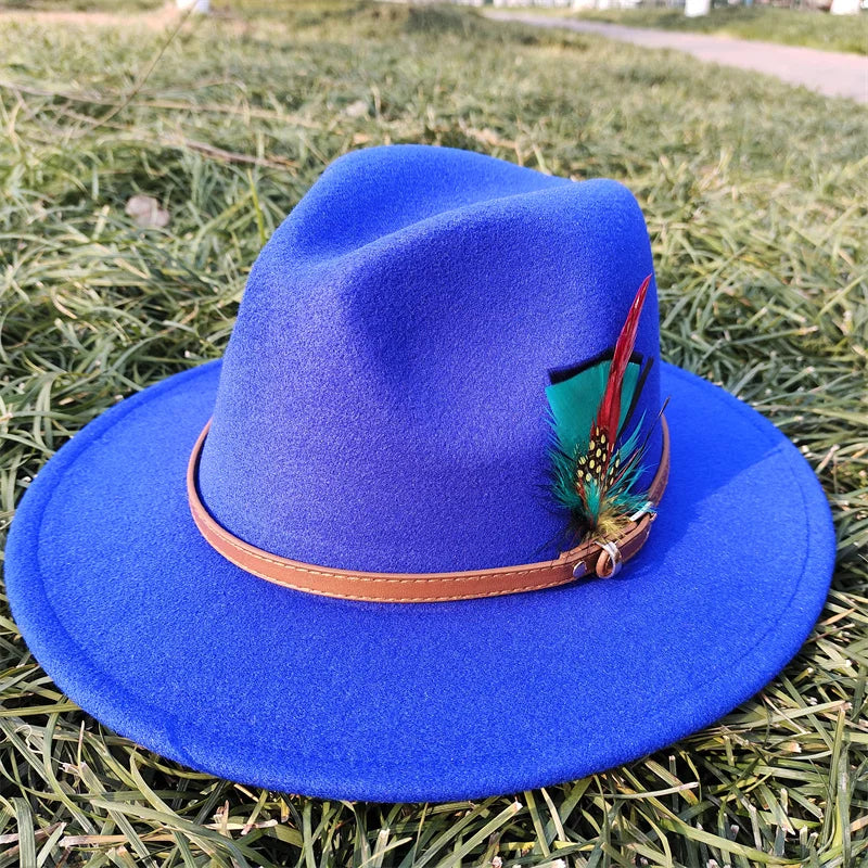 Suede Fedora Men's and Women's