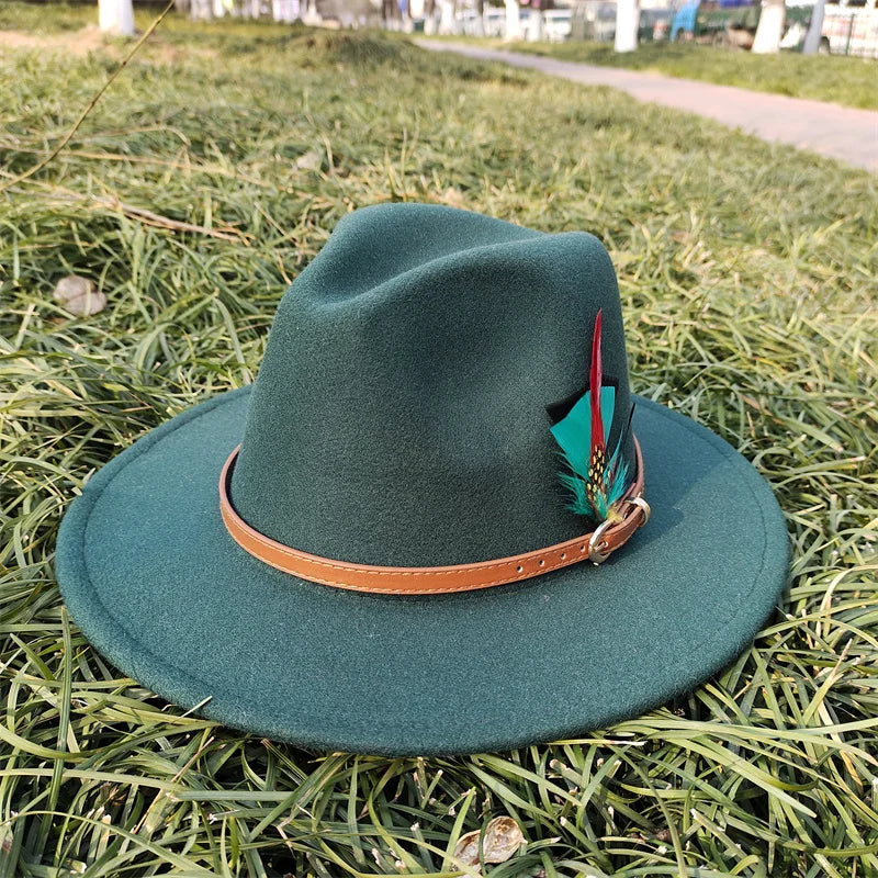 Suede Fedora Men's and Women's