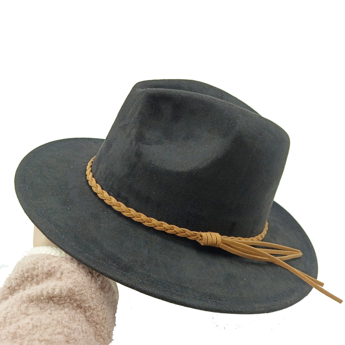 Suede Fedora Men's and Women's