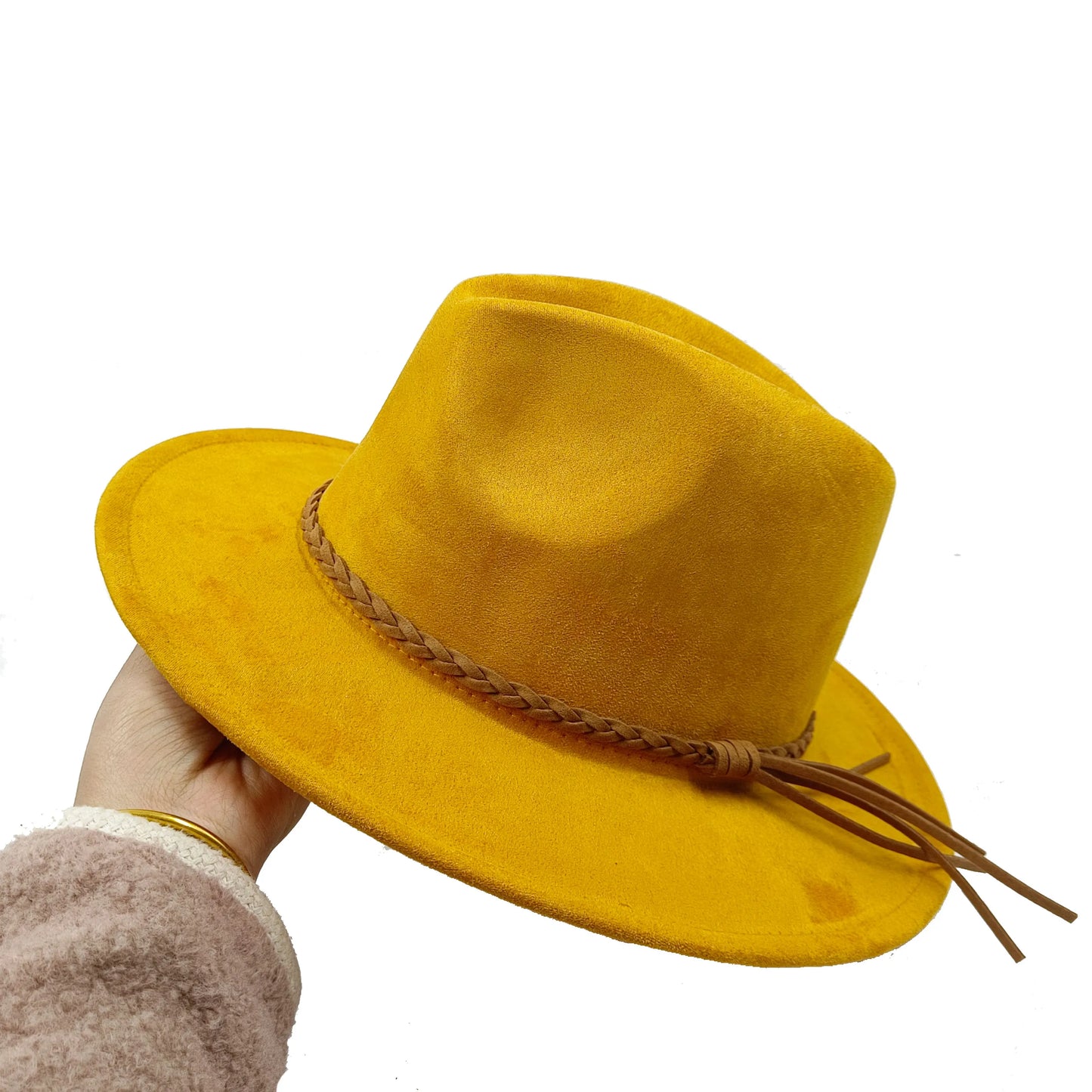 Suede Fedora Men's and Women's