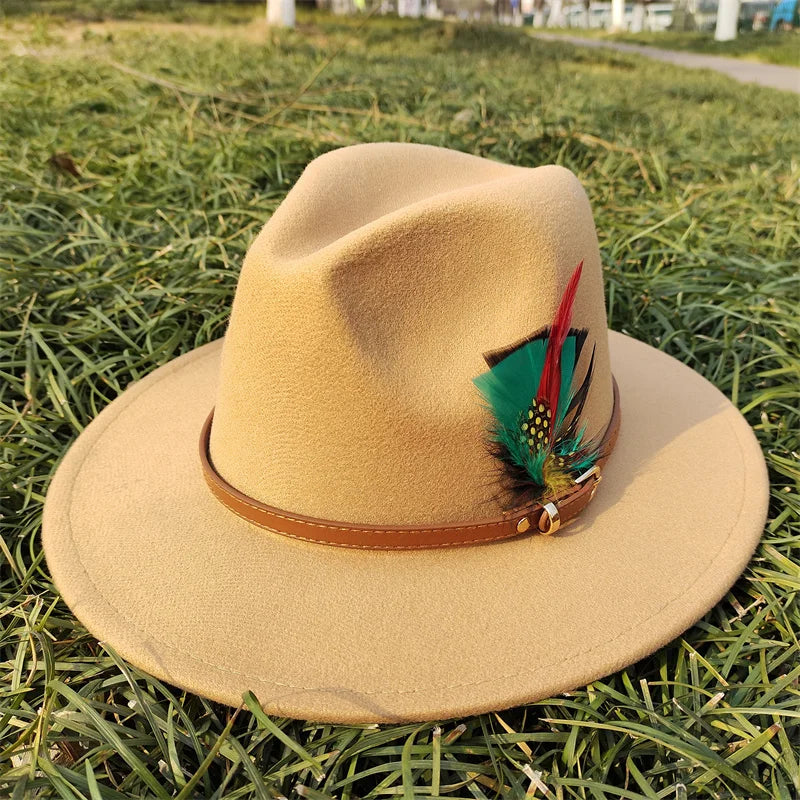 Suede Fedora Men's and Women's